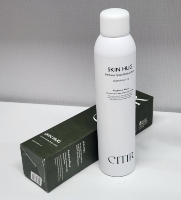 정품) 시티르 citir '스킨 허그향' 우디 퍼퓸 스프레이 미스트 바디로션 데일리 바디 밀크 시티르바디로션스프레이 바디로션 바디미스트시티르바디스프레이, 1개, 250ml