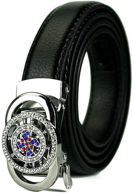 女士皮帶 旋轉釦頭 時尚百搭