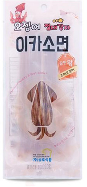 삼호 이카소면 조미오징어 18g x10개, 10개
