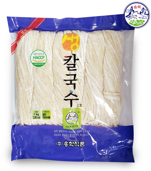 송학식품 생칼국수, 1kg, 1개