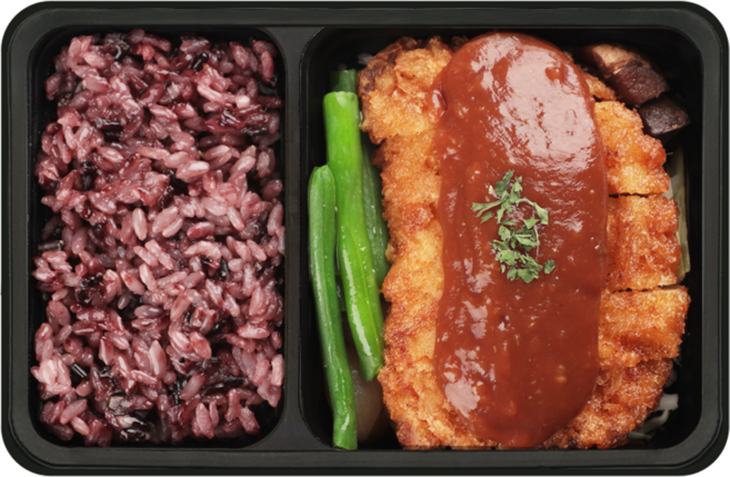 [샐러드보울] 넉넉소반 체육관 도시락 16종 골라담기 3. 두툼한 등심돈까스, 341g, 8개