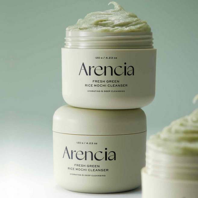 韓國 Arencia 綠意新鮮潔面乳, 120g, 1個
