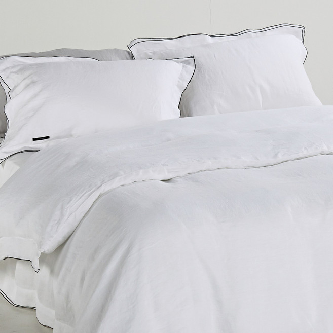 레노마 홈 까사소냐르플랩린넨 홑겹이불 베개세트 K NL10BABECSET-B