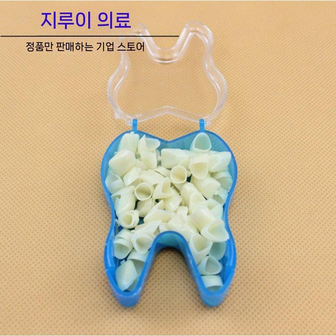가짜이빨 임시 크라운 치과 커버 임시관 자재, 앞니