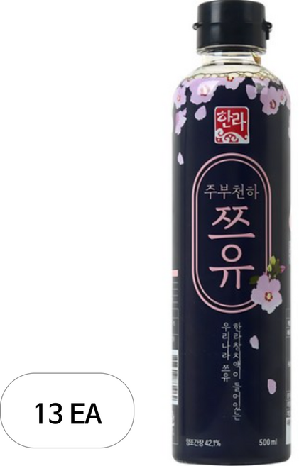 한라식품 주부천하 쯔유, 500ml, 13개