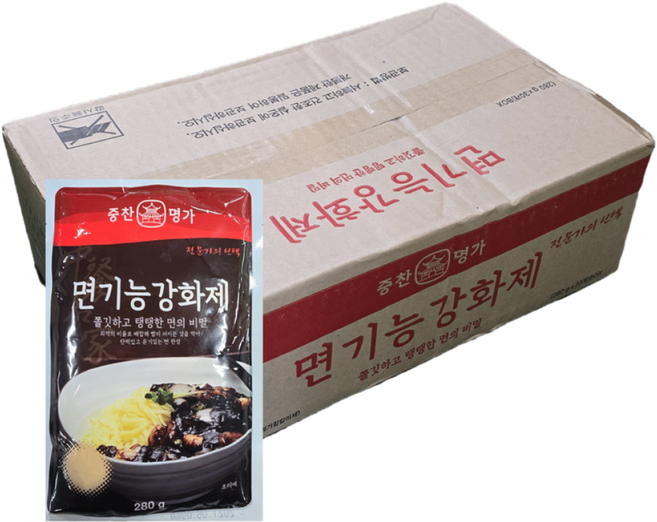 중찬명가 면기능강화제, 280g, 10개