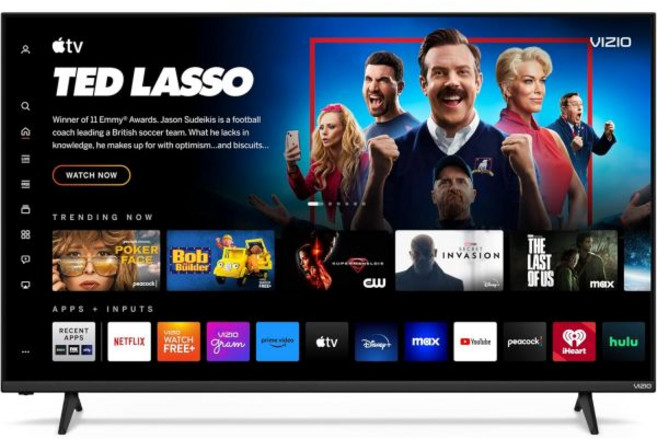 VIZIO 55인치 V-시리즈 4K LED HDR 스마트 TV돌비 비전 WiFi 6E 블루투스 헤드폰 지원 게이밍 엔진 및 알렉사 호환성 V555M-K01 2023 모델, 55 inch