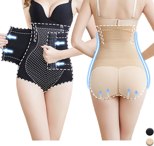 [퓨러나이브 미뉴에트] 올인원 코르셋 하체 보정 (뱃살 옆구리 엉덩이 허리 커버 바디 쉐이퍼 거들)