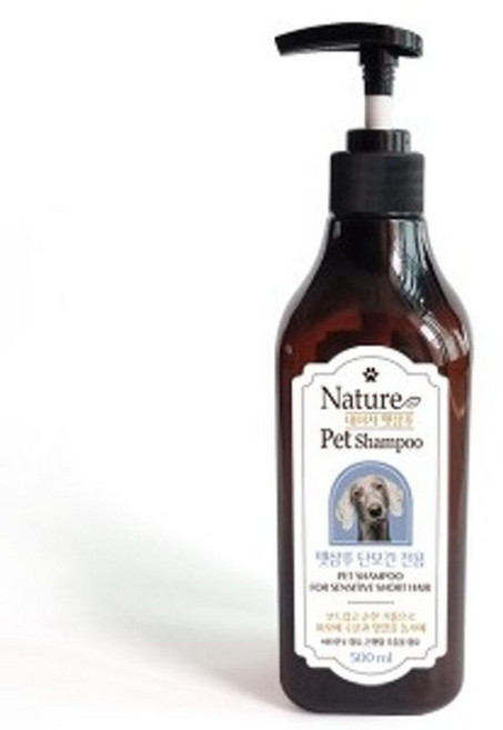 네이처펫샴푸 단모견500ml, 1개