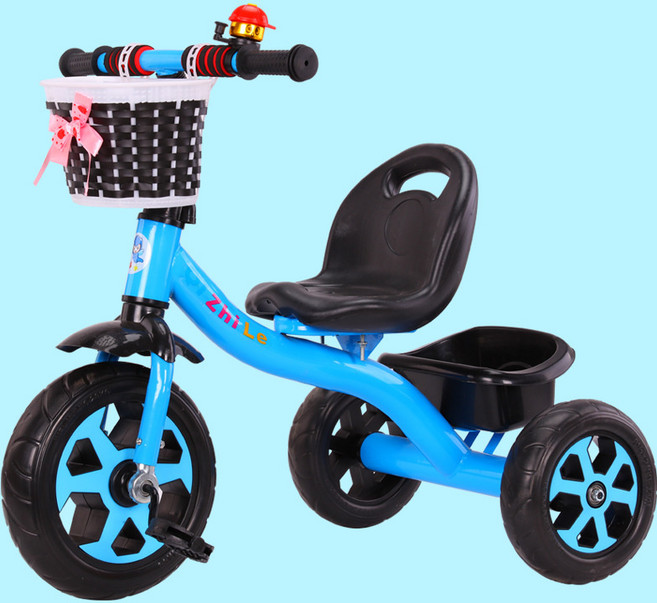 Qi Zhi Le 兒童三輪腳踏車, 豪華S藍:如圖所示, 1個