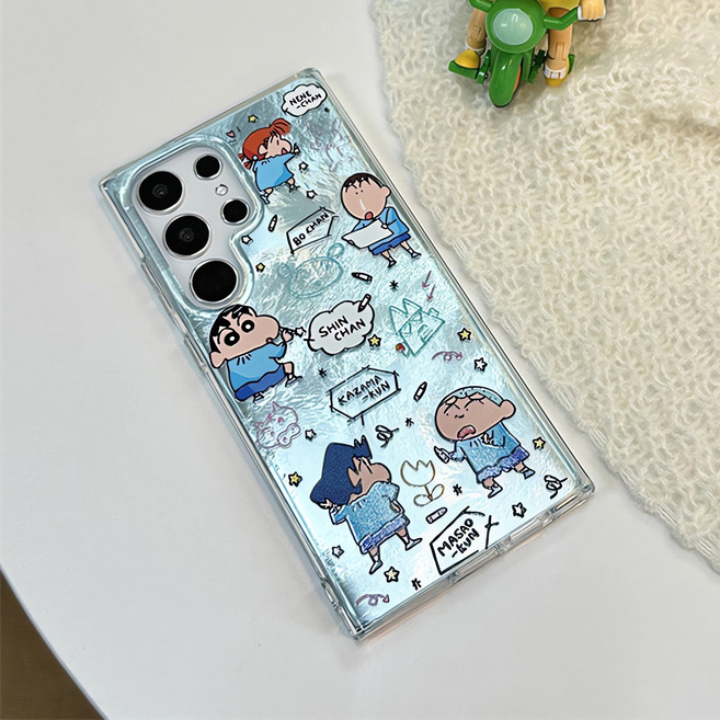 얌코 휴대폰 케이스 s22 s23 s24 s25 플러스 울트라 케이스 짱구 친구