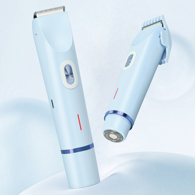 CozyTemp 전기 제모기 y존 겨드랑이 모근제거기 남성 여성 다용도 제모기계, 블루