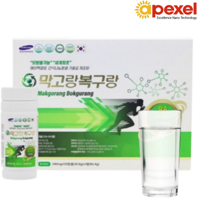 에이펙셀 나노 칼슘 막고랑복구랑, 1개, 360정