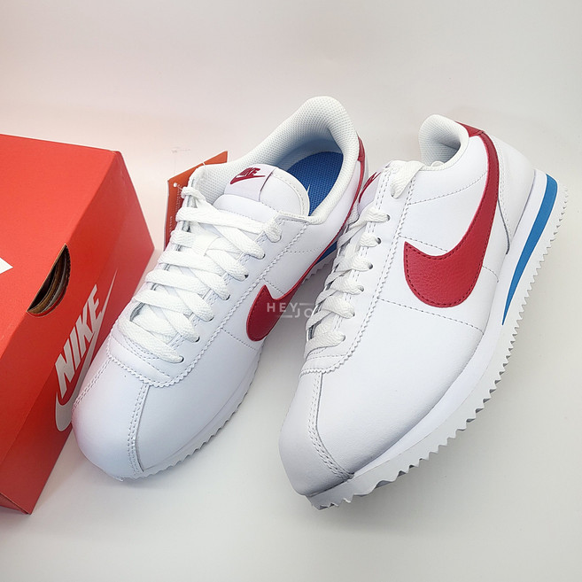 나이키 코르테즈 스니커즈 운동화 단화 흰빨파