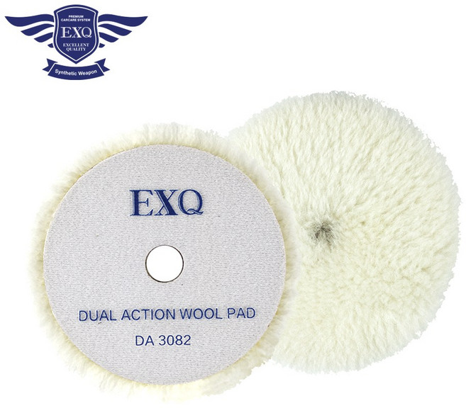EXQ 듀얼광택기 전용 150mm(6인치) 양털패드 DA3082, 1개