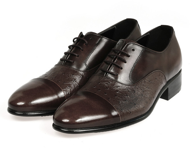 90-LS-60 타조피 남자구두 옥스퍼드 소가죽 신사화 인기구두