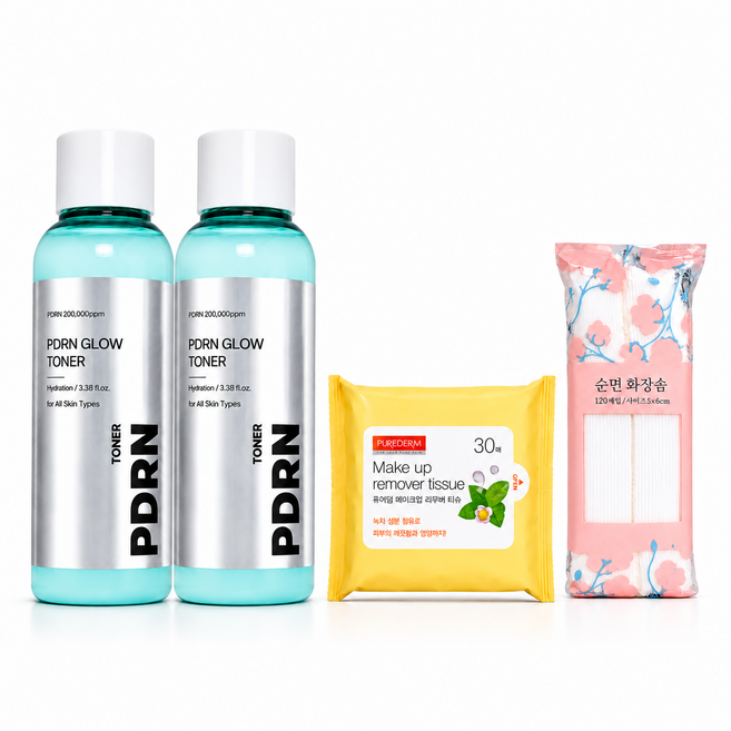 브이티 피디알엔 광채 토너 200ml 2개 스킨케어 세트, 1세트