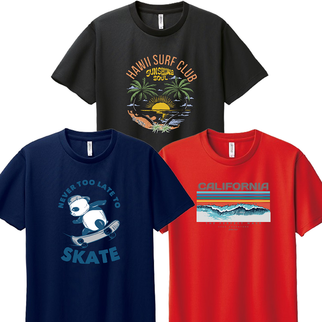 [1+1+1] 꼬마별 서핑 키즈 반팔티 유아 여아 남아 아동 주니어 옷 기능성 쿨론 반팔 티셔츠 여름 라운드 아동용