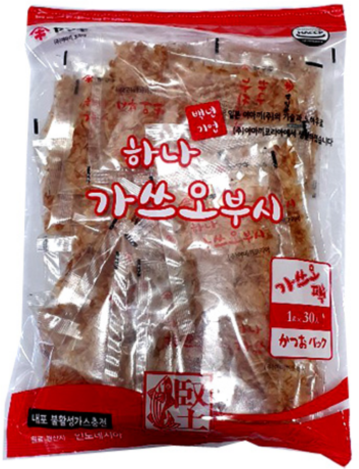 야마끼 하나 가쓰오팩 30p, 30g, 1개