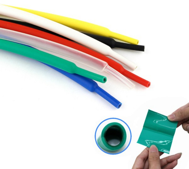 1M/개 3:1 열수축 튜브(접착제 포함) 이중 벽 튜브 직경 1.6/2.4/3.2/4.8/6.4/7.9/9.5/12.7mm 접착 라이닝, 06 Black, 13 35mmx1M