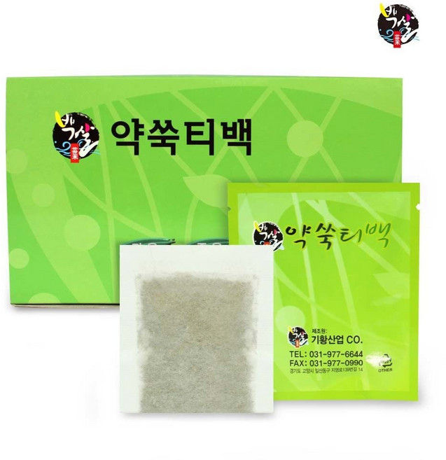 푸도] 쑥가루 약쑥 좌욕 입욕제 말린 티백, 1g, 1개