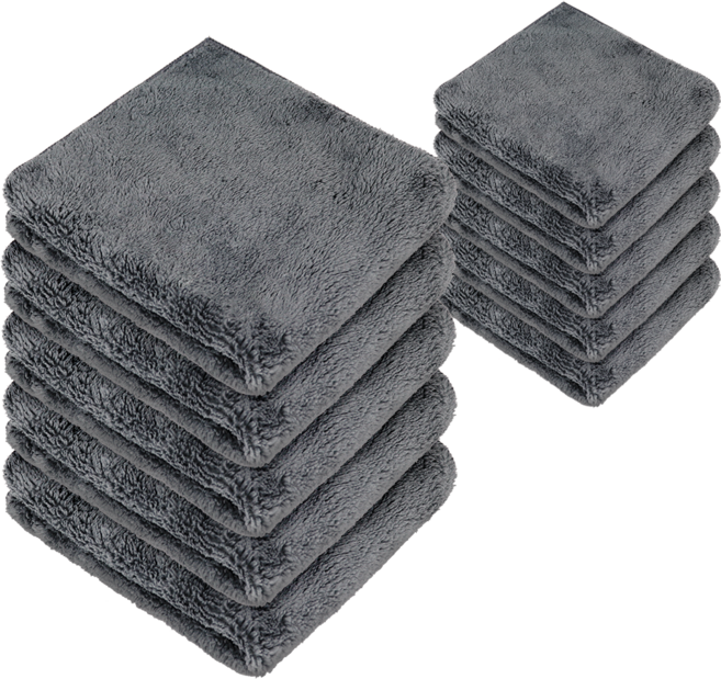 청소해결사 마이크로화이버 고중량 양면 손걸레 40X40cm, 그레이, 10개