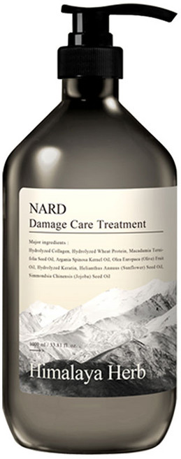 부케가르니 히말라야 허브 나드 데미지케어 트리트먼트 시그니처향, 1L, 1개