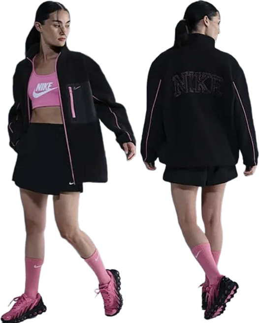 [국내매장판] 나이키 여성 후리스 플리스 우먼스 풀집 자켓