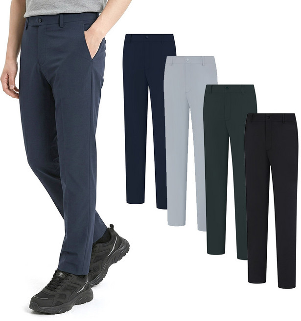 콜핑 남성 여름 스판 기능성 밴딩 국민 등산 바지 210 KXP9979M