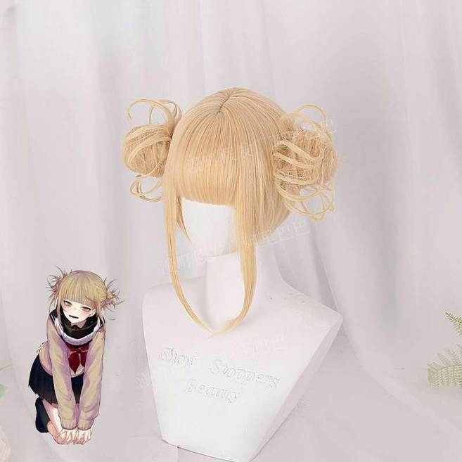 코스프레 가발 캐릭터 코스튬 토가 히미코 가발
