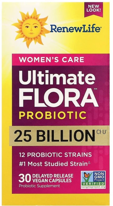 리뉴라이프 얼티밋 플로라 프로바이오틱 250억 베지 캡슐 30정, 1개 - 쿠팡