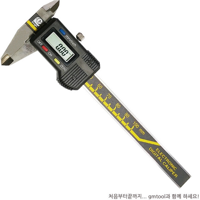 디지털버니어캘리퍼스 (100mm) (중국), 1개