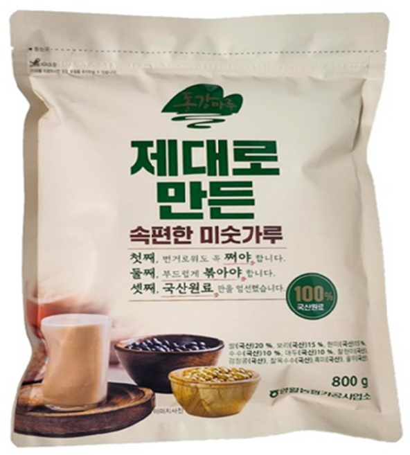 영월농협 동강마루 제대로 만든 미숫가루, 800g, 1개