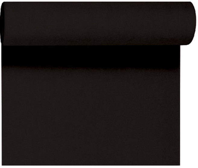 Duni 듀니 단색 블랙 168467 테이블러너(0.4x24m), 기본, 기본, 1개