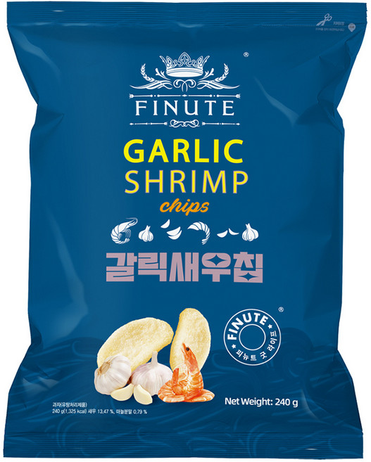 피뉴트 갈릭새우칩 240g, 1개