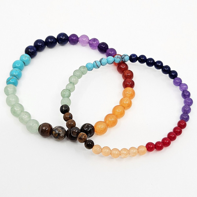 천년사찰 챠크라 오행에너지 원석 팔찌