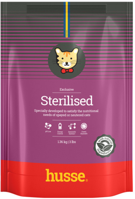 후새 고양이 스테럴라이즈드 건식사료, 닭, 1.36kg, 1개