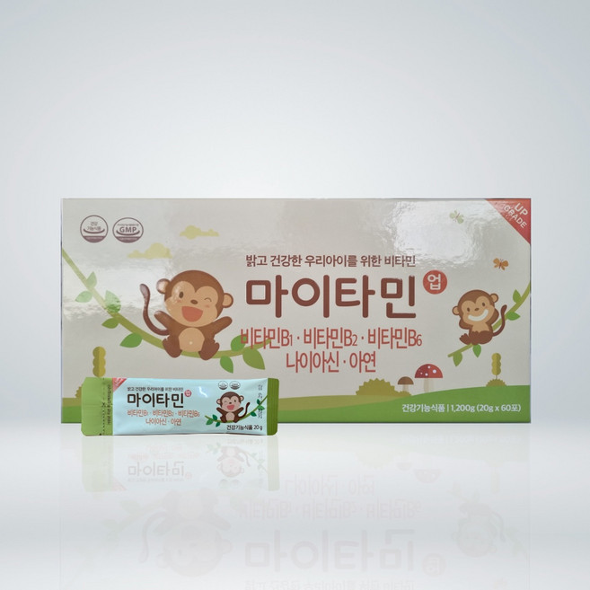 마이타민 마이타민업 어린이멀티비타민 20gx60포, 1.2kg, 1박스