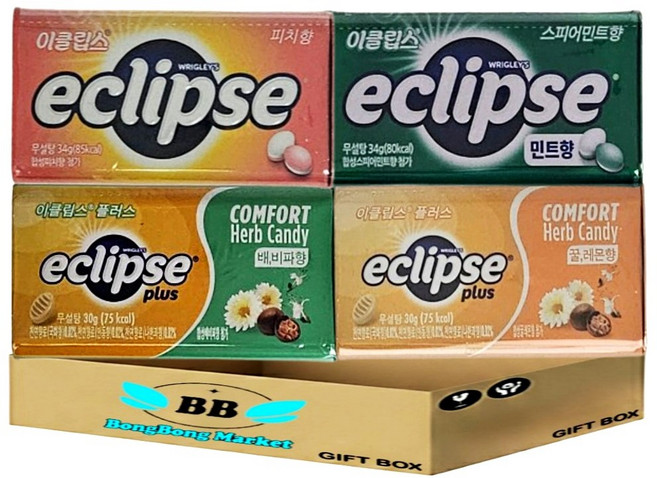 봉봉마켓 이클립스 4가지맛