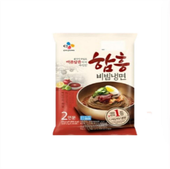 CJ 제일제당 비냉 함흥비빔냉면, 474.4g, 2개