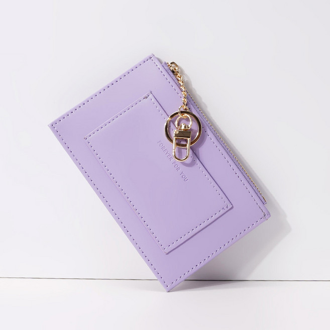 클립미 키링 카드지갑 지퍼형 미니 카드홀더