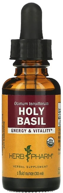 허브팜 홀리바질 Herb Pharm Holy Basil 액상 30ml, 1개 - 쿠팡