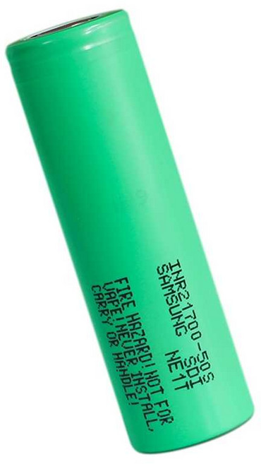 INR21700 50E 5000mhAh 대용량충전지 리튬이온배터리, 21700-50S 스폿 용접 5000mAh, 1개