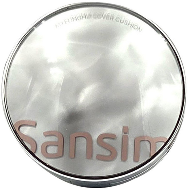 한국화장품 산심 명휘 커버 쿠션 20g(본품+리필)+신심 기품5종 견본 1개+효움 미용비누 3개 지급, 2호 색, 1개, 은은한