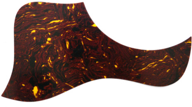 Keeper 테일러형 통기타 픽가드 톨토이즈, 1개