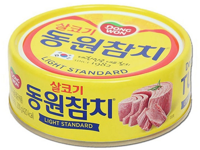동원 살코기 참치 200g, 2개