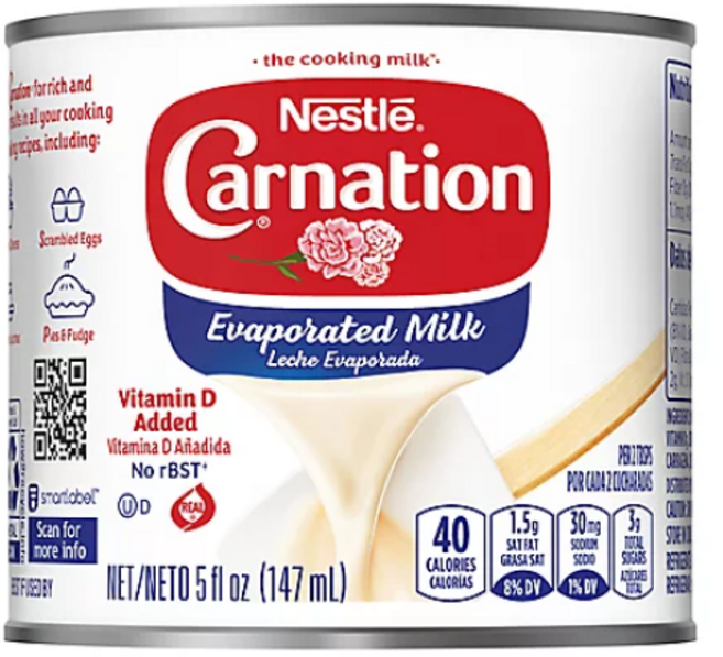 카네이션 에바퍼레이티드 밀크, 1개, 147ml