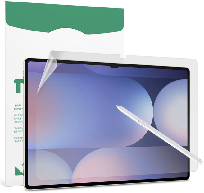 더세이프 갤럭시탭 S10울트라 14.6 항균 지문방지 블루라이트차단 보호필름, 저반사 지문방지, 2개