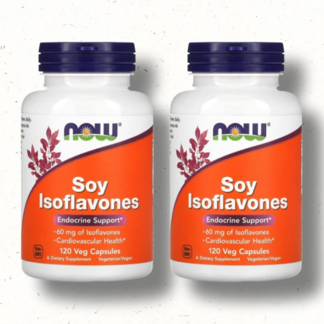 나우푸드 소이 이소플라본 베지 캡슐, 120정, 2개 - 쿠팡