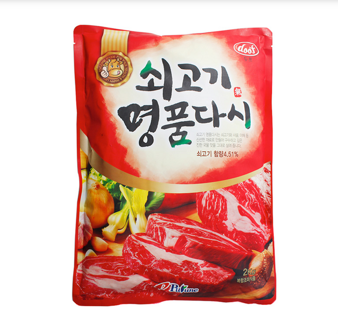 푸른식품 두프 쇠고기명품다시, 2개
